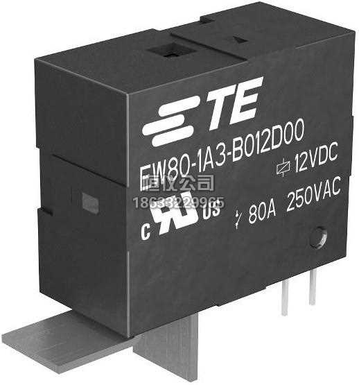 EW80-1A3-B012D02(TE Connectivity / Pu0026B)工业继电器图片